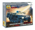 Zdjęcie główne produktu Sd. Kfz 251/1 German heavy rocket launcher 1:100 Zvezda 6243