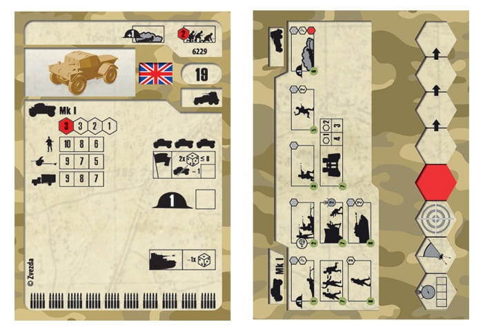 Zdjęcie dodatkowe produktu Daimler Mk-1 British Armored Car 1:100 Zvezda 6229