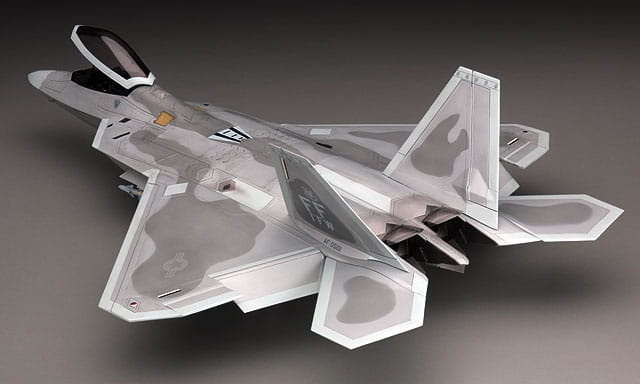 Zdjęcie dodatkowe produktu F-22 Raptor 1:48 Hasegawa PT45