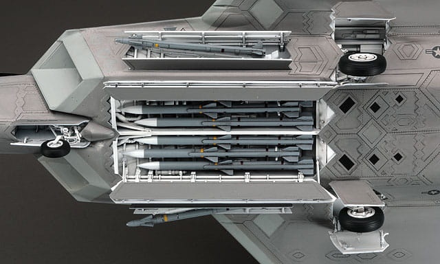 Zdjęcie dodatkowe produktu F-22 Raptor 1:48 Hasegawa PT45