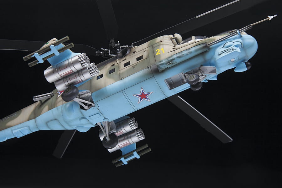 Zdjęcie dodatkowe produktu MI-24P Soviet Helicopter 1:48 Zvezda 4812