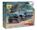 Zdjęcie główne produktu Sd.Kfz. 251/1 Ausf. B 1:100 Zvezda 6127