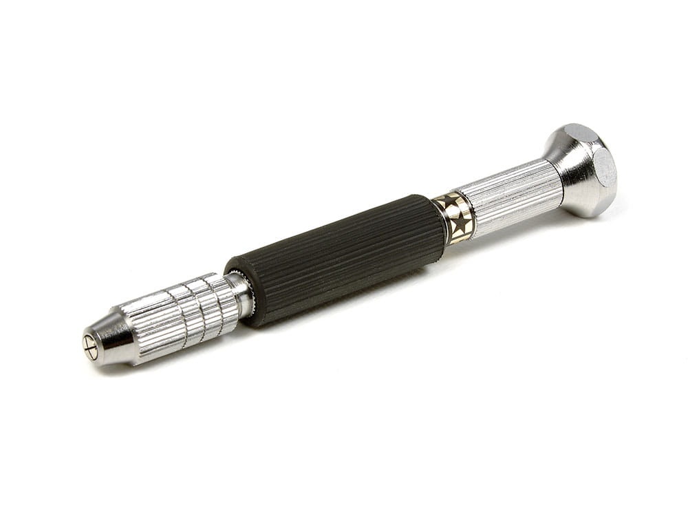 Zdjęcie główne produktu Mini wiertarka ręczna (imadełko) 0,1-3,2mm Tamiya 74112