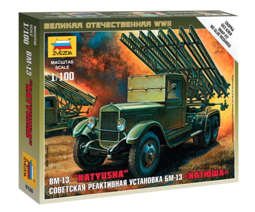 BM-13 Katyusha 1:100 Zvezda 6128