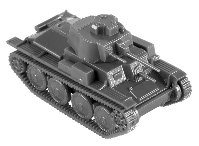 Zdjęcie dodatkowe produktu PzKpfw 38(t) 1:100 Zvezda 6130