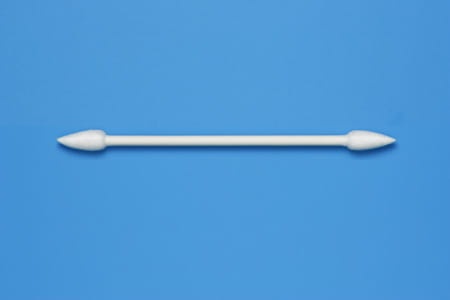 Zdjęcie główne produktu Waciki bawełniane trójkątne średnie (50szt.) Tamiya 87107 Craft Cotton Swab