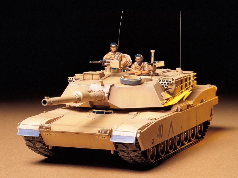 Zdjęcie dodatkowe produktu M1A1 Abrams US Tank 1:35 Tamiya 35156