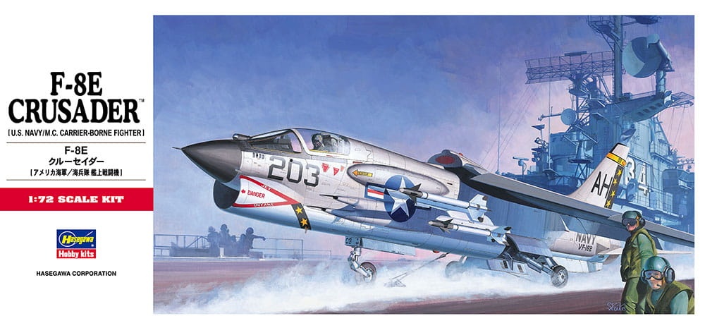 Zdjęcie główne produktu F-8E Crusader 1:72 Hasegawa C9