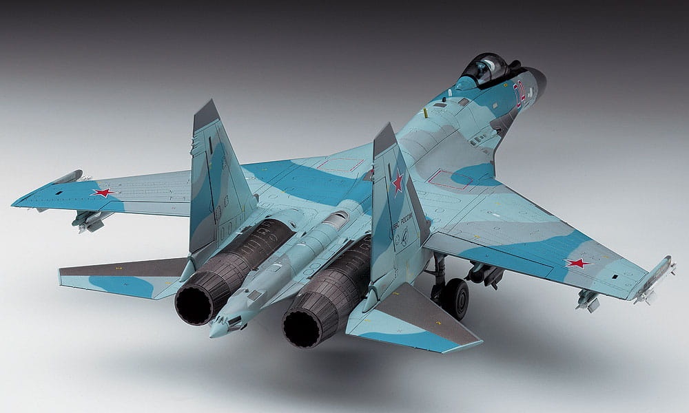 Zdjęcie dodatkowe produktu Su-35S Flanker 1:72 Hasegawa E44
