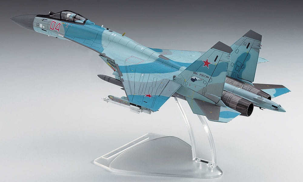 Zdjęcie dodatkowe produktu Su-35S Flanker 1:72 Hasegawa E44