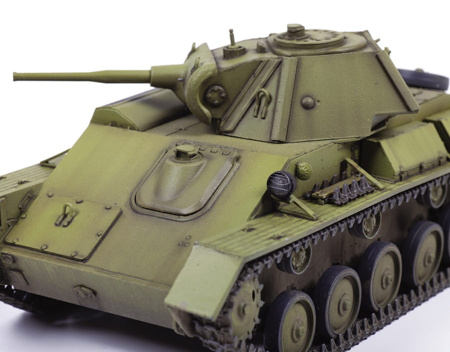 Zdjęcie dodatkowe produktu T-70B Czołg radziecki 1:35 Zvezda 3631