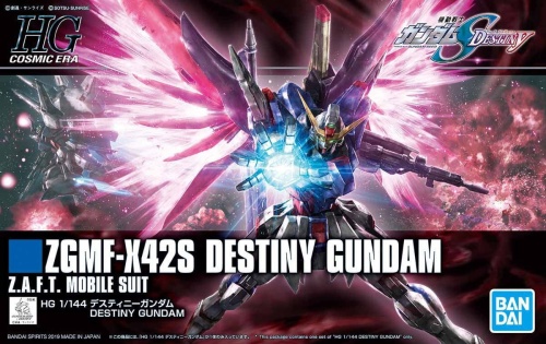 Gunpla ZGMF-X42S Destiny Gundam HGCE 1:144