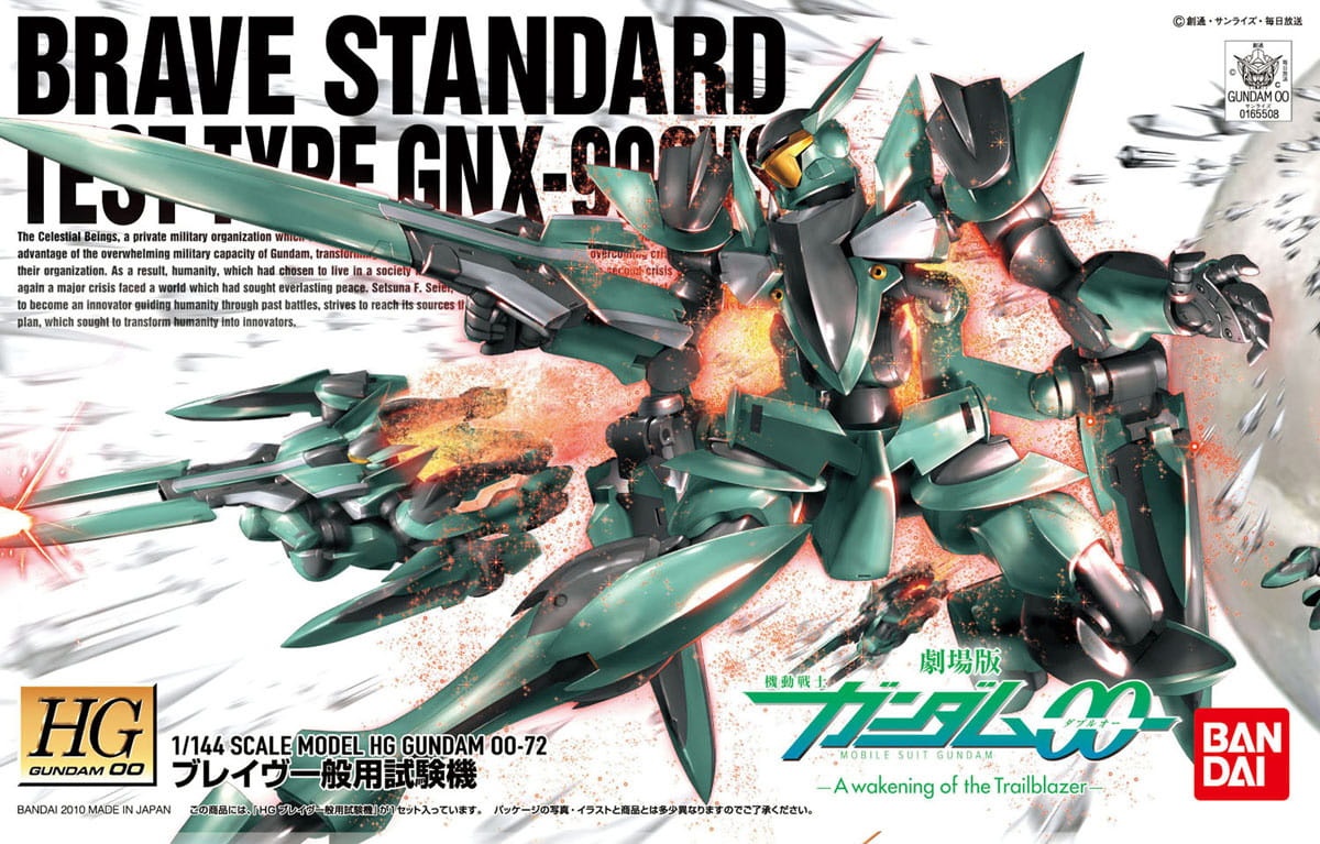 Zdjęcie dodatkowe produktu Gunpla GNX-903VS Brave Standard Test Type HG00 1:144