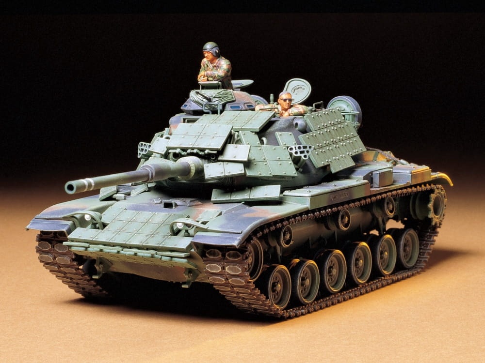 Zdjęcie dodatkowe produktu M60A1 with Reactive Armor (US) 1:35 Tamiya 35157