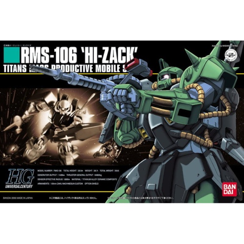 Gunpla RMS-106 Hi-Zack HGUC 1:144