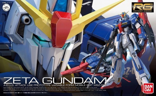 Gunpla MSZ-006 Zeta Gundam RG 1:144