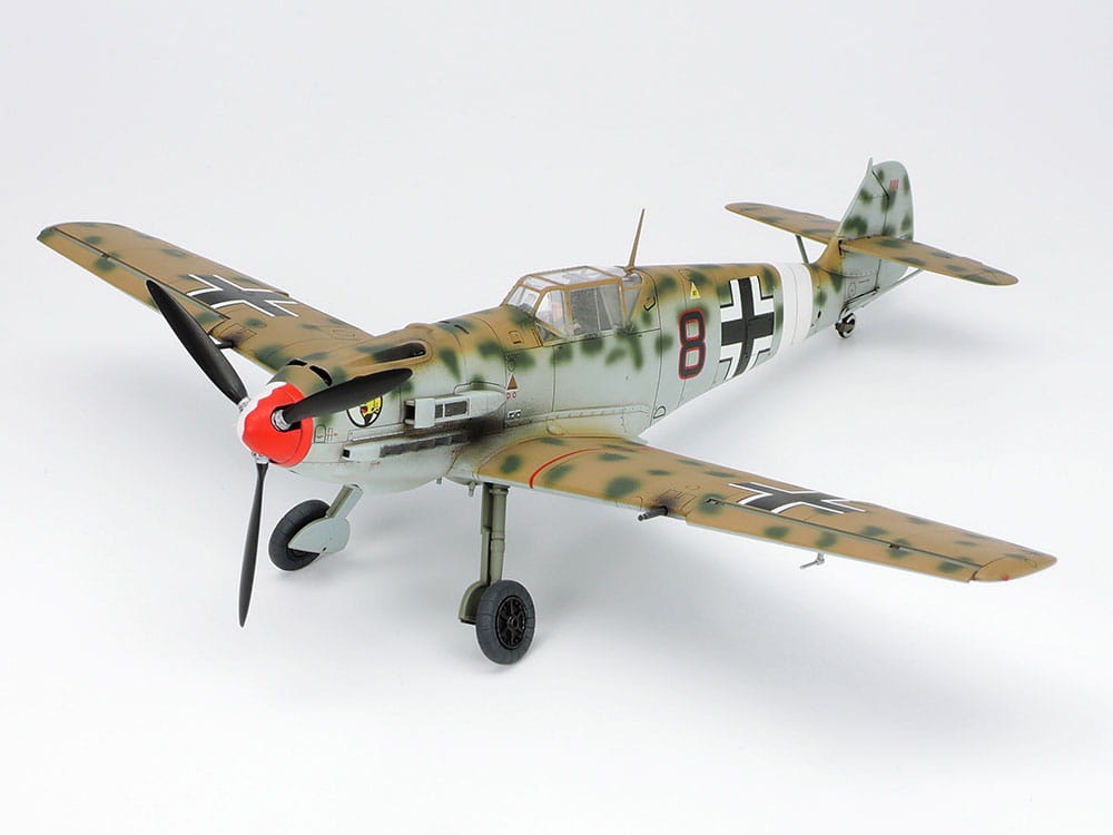 Zdjęcie dodatkowe produktu Messerschmitt Bf 109 E-4/7 Trop 1:48 Tamiya 61063