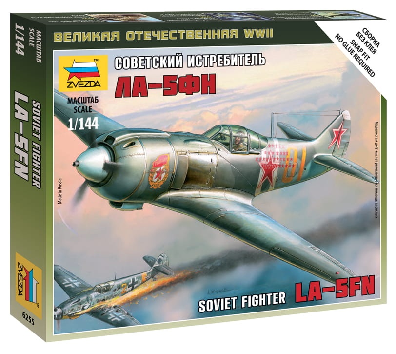 Zdjęcie główne produktu Ła-5FN 1:144 Zvezda 6255