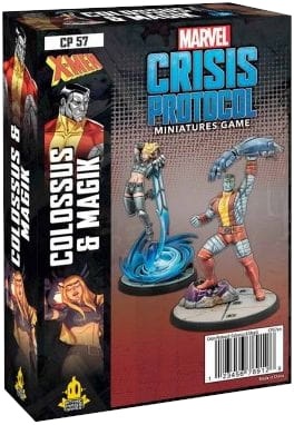 Colossus and Magik (Marvel: Crisis Protocol) game figures