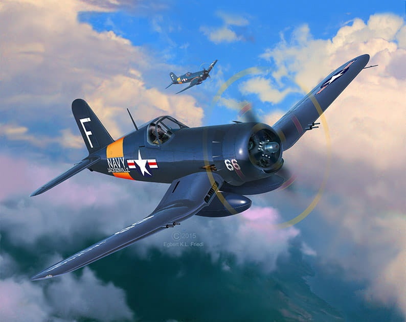Zdjęcie dodatkowe produktu F4U-4 Corsair 1:72 Revell 03955