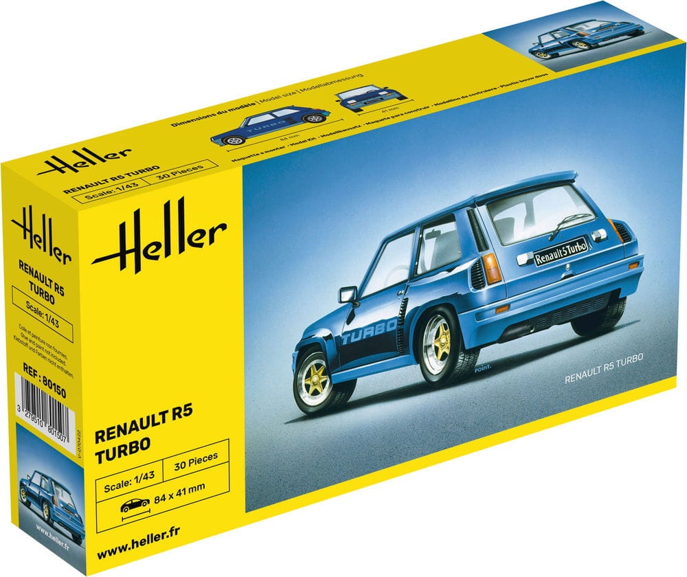Zdjęcie dodatkowe produktu Renault R5 Turbo 1:43 Heller 80150