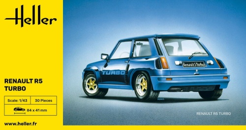 Renault R5 Turbo 1:43 Heller 80150