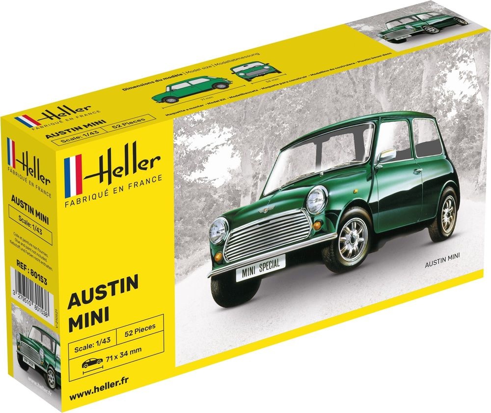 Zdjęcie dodatkowe produktu Mini (Austin Mini) 1:43 Heller 80153