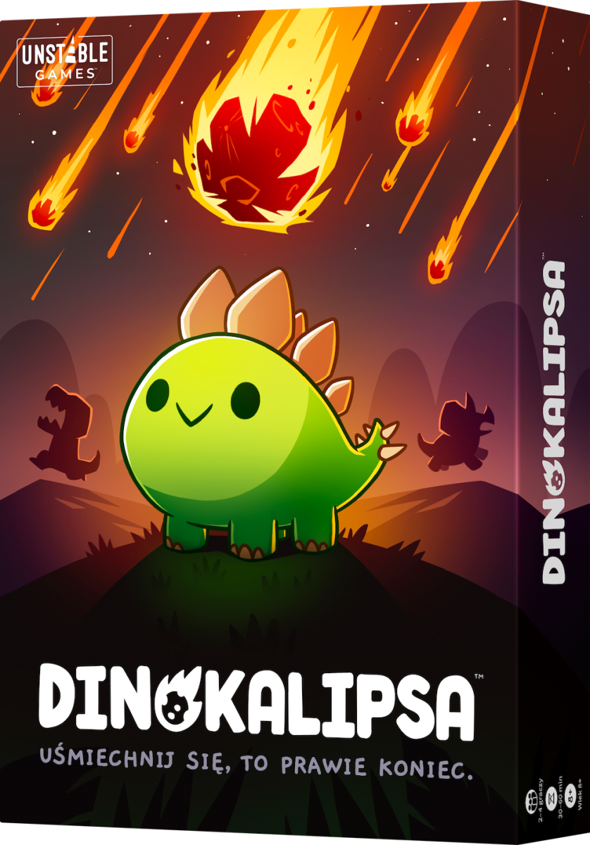 Zdjęcie główne produktu Dinokalipsa (strategiczna gra karciana)